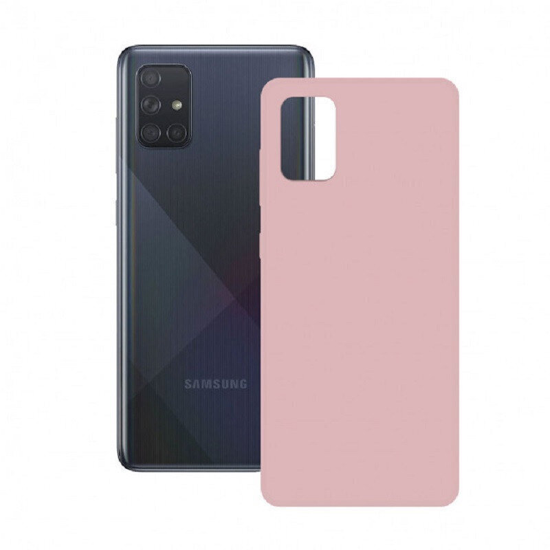 Ksix vāciņš, piemērots Samsung Galaxy A51, rozā цена и информация | Telefonu vāciņi, maciņi | 220.lv