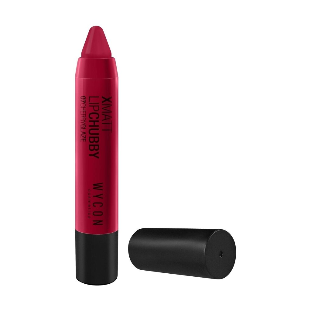 Pusmatēta lūpu krāsa Wycon Cosmetics Xmatt Lipchubby 07 CHERRY GLAZE cena un informācija | Lūpu krāsas, balzāmi, spīdumi, vazelīns | 220.lv