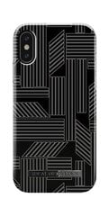 Apple iPhone X Cover Geometric Puzzle By Ideal Fashion Black cena un informācija | Telefonu vāciņi, maciņi | 220.lv