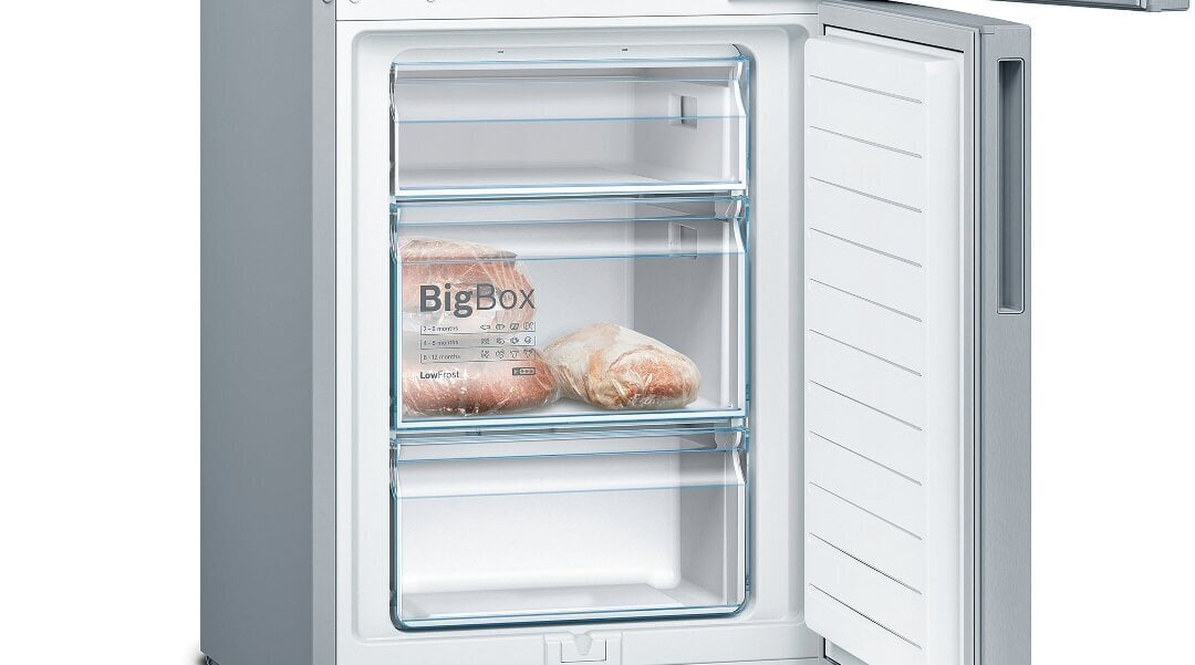 Bosch KGV332LEA, ledusskapis, ietilpība 289 L, 176 cm cena un informācija | Ledusskapji | 220.lv
