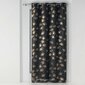 Aptumšojošs aizkars Ginkgold, tumši pelēks-sudrabains, 135 x 240 cm, 1 gab. cena un informācija | Aizkari | 220.lv