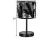 Galda lampa Bling, hromēta, 40 W cena un informācija | Galda lampas | 220.lv