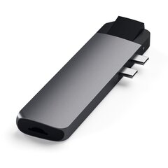 Хаб MacBook Pro USB-C Satechi цена и информация | Адаптеры и USB разветвители | 220.lv