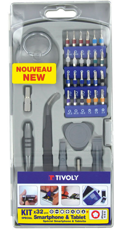 Tool set for smartphone and tablet repair 32 pcs cena un informācija | Rokas instrumenti | 220.lv