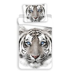 Gultas veļas komplekts Tiger 140 x 200 cm + spilvendrāna 70 x 90 cm цена и информация | Детское постельное бельё | 220.lv