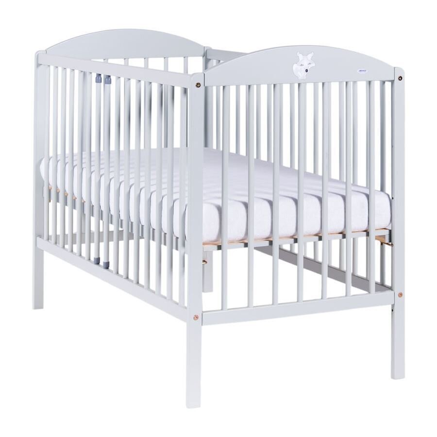 DREWEX LISEK Bērnu gulta – pelēka цена и информация | Zīdaiņu gultas | 220.lv