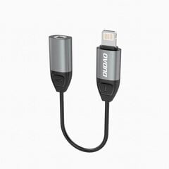 Адаптер Dudao Lightning to headphones jack 3,5 мм, L17, серый цена и информация | Кабели для телефонов | 220.lv