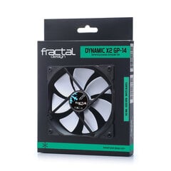 Fractal Design FD-FAN-DYN-X2-GP14-WT цена и информация | Компьютерные вентиляторы | 220.lv