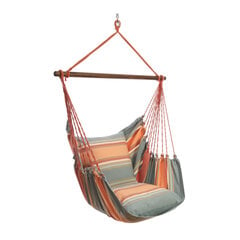 Šūpuļkrēsls HOMAGE TO NURSES 130x127cm, 100% kokvilna, zaļa cena un informācija | Šūpuļtīkli | 220.lv