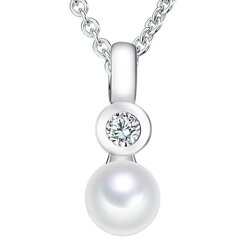 Цепочка Valero Pearls, 42,0 см, basic chain, 890675858 цена и информация | Украшения на шею | 220.lv