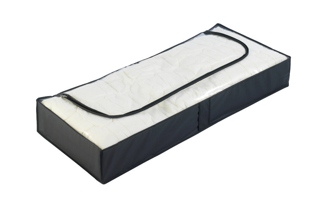 Zem gultas liekama uzglabāšanas kaste Deep Black cena un informācija | Veļas grozi un mantu uzglabāšanas kastes | 220.lv