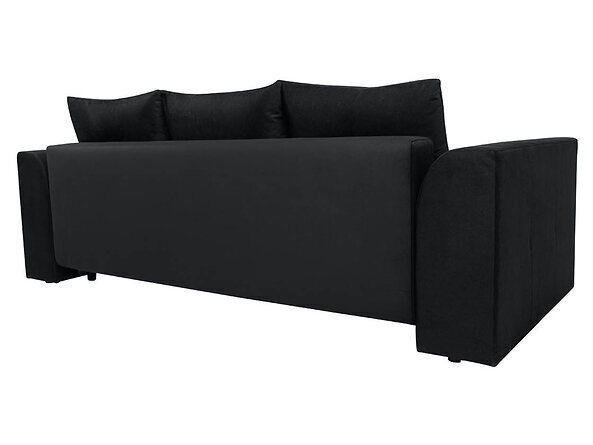 Dīvāns BRW Royal IV, melns cena un informācija | Dīvāni | 220.lv