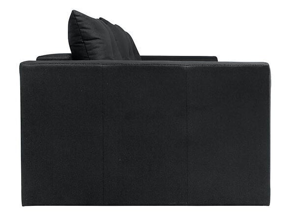 Dīvāns BRW Royal IV, melns cena un informācija | Dīvāni | 220.lv