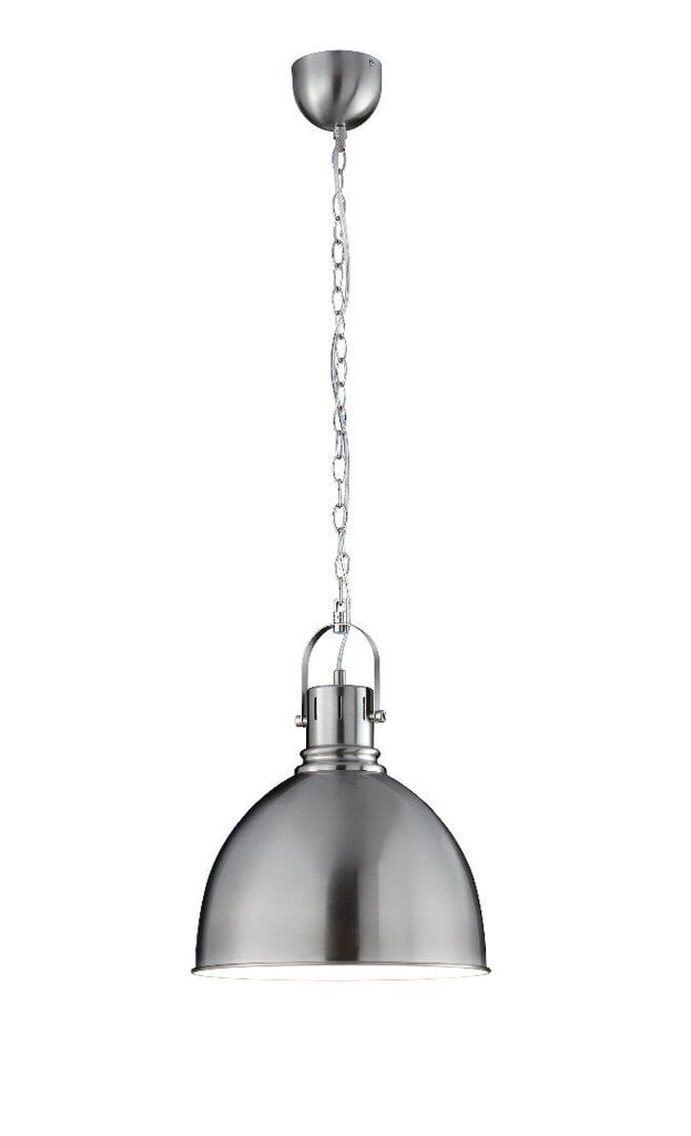 Piekaramā lampa Jasper 1xE27, 31 cm, birstētā tērauda 890669978 цена и информация | Piekaramās lampas | 220.lv
