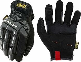 Cimdi Mechanix M-Pact Open Cuff Black/Grey cena un informācija | Darba cimdi | 220.lv