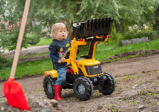 Трактор JCB 8250 Farmtrac с ковшом цена и информация | Конструктор автомобилей игрушки для мальчиков | 220.lv