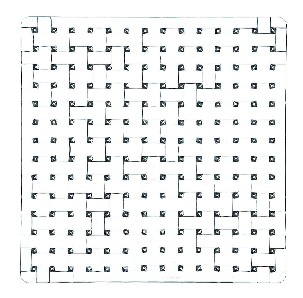 Nachtmann Četrstūrains salātu/deserta šķīvis Bossa Nova, 21x21 cm, 2 gab. cena un informācija | Trauki, šķīvji, pusdienu servīzes | 220.lv