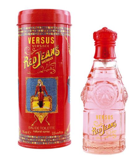 Versace Jeans Red EDT sievietēm 75 ml цена и информация | Sieviešu smaržas | 220.lv