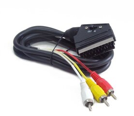 Cablexpert, RCA/Scart, 1.8 m цена и информация | Кабели и провода | 220.lv