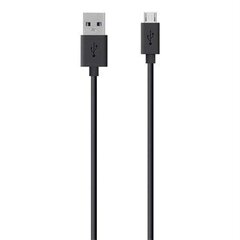 BELKIN MIXIT Micro-USB to USB ChargeSync Cable, Black цена и информация | Кабели для телефонов | 220.lv