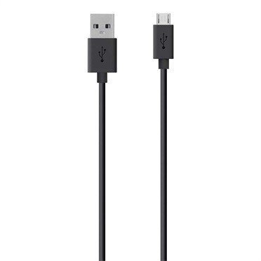 BELKIN MIXIT↑ Micro-USB to USB ChargeSync Cable, Black cena un informācija | Savienotājkabeļi | 220.lv
