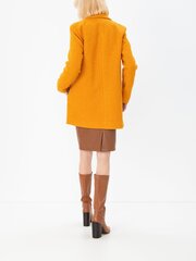 Пальто женское VILA 14052629, оранжевое цена и информация | Женские пальто | 220.lv