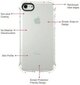 ZAGG Invisibleshield Ultra clear case Iphone 8 Plus/7 Plus caurspīdīgs cena un informācija | Telefonu vāciņi, maciņi | 220.lv