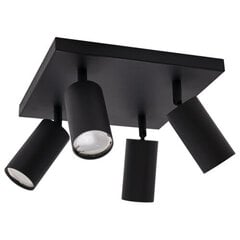 Черныйнастенный и потолочный светильник Strühm 160 x 250 x 250 мм цена и информация | Потолочные светильники | 220.lv