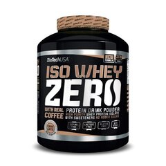 Протеин Biotech Iso Whey Zero Caffe Latte 2270 г. цена и информация | Biotech Защитные, дезинфицирующие средства, медицинские товары | 220.lv