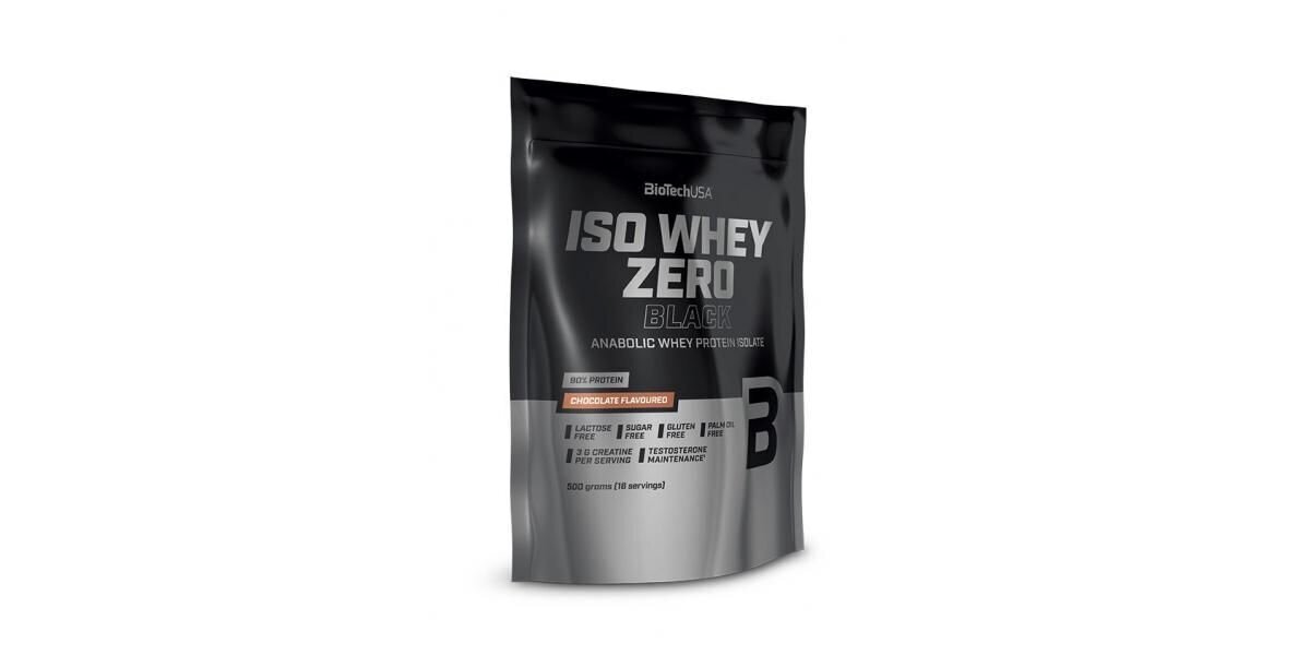 Biotech Iso Whey Zero Black, 500 g cena un informācija | Proteīni | 220.lv