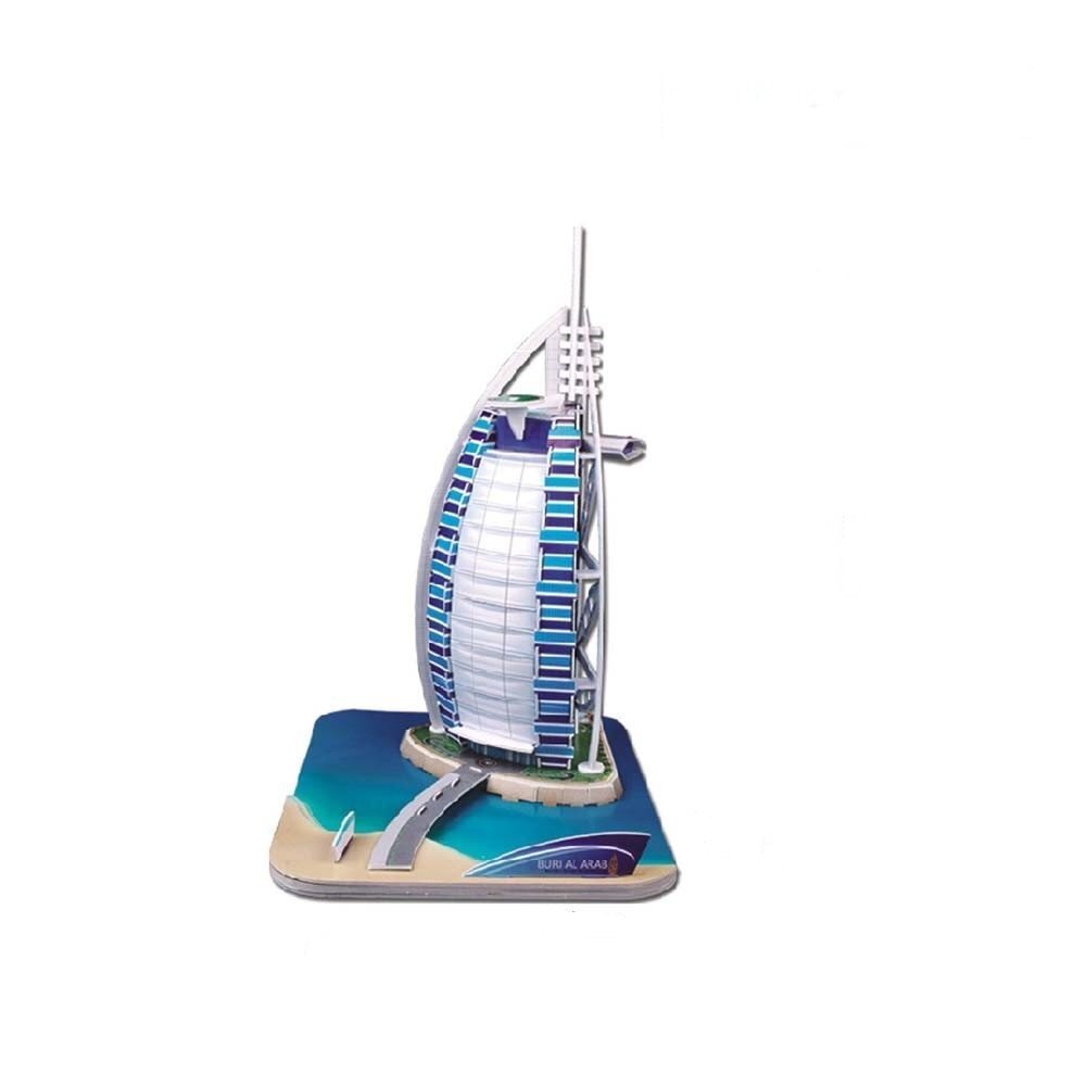 CubicFun 3D puzle Burjal-Arab C065h цена и информация | Puzles, 3D puzles | 220.lv