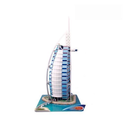 3D puzle CubicFun Viesnīca Burj al-Arab cena un informācija | Puzles, 3D puzles | 220.lv