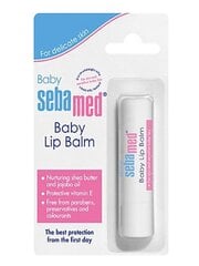 Бальзам для губ для детей SebaMed Baby, 4,8 г цена и информация | Косметика для мам и детей | 220.lv