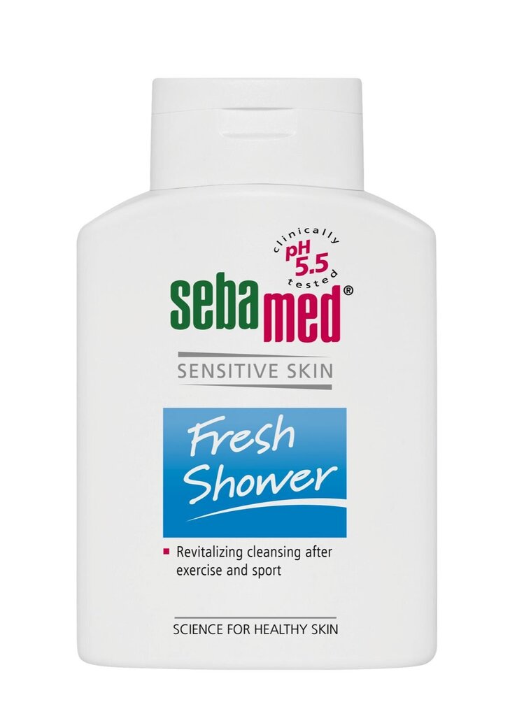 SebaMed Sensitive Skin Fresh Shower dušas želeja 200 ml цена и информация | Dušas želejas, eļļas | 220.lv