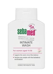 SebaMed Sensitive Skin Intimate Wash средство для интимной гигиены 200 мл цена и информация | Средства для интимной гигиены | 220.lv