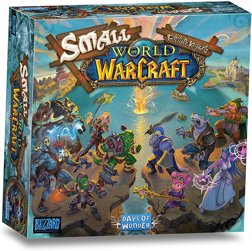 Galda spēle Small World of Warcraft (angļu valodā) cena un informācija | Galda spēles | 220.lv