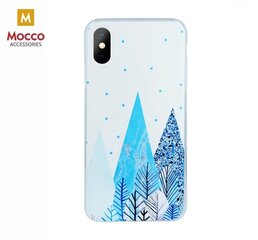 Mocco Trendy Winter Silikona Apvalks Priekš Apple iPhone XS / X Meža Ziemas Motīvs cena un informācija | Telefonu vāciņi, maciņi | 220.lv