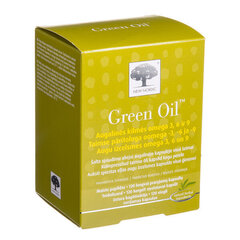 Uztura bagātinātājs Green Oil Caps taukskābju kapsulas, N120 cena un informācija | Vitamīni, preparāti, uztura bagātinātāji labsajūtai | 220.lv