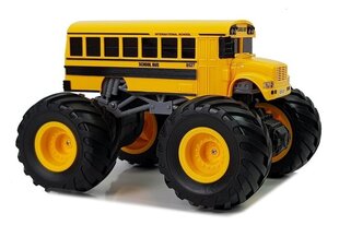 Дистанционно управляемый автобус с большими колесами, желтый, 6 л.+ цена и информация | Игрушки для мальчиков | 220.lv