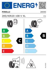 PIRELLI P Zero Winter 285/40 20 108V cena un informācija | Ziemas riepas | 220.lv