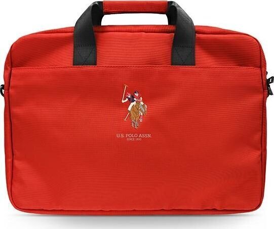 U.S. Polo Assn Red soma datoram, 15" (~38 cm) cena un informācija | Somas portatīvajiem datoriem | 220.lv