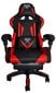 Spēļu krēsls Malatec, melns/ sarkans цена и информация | Biroja krēsli | 220.lv