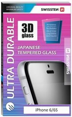 Swissten Ultra Durable 3D Japanese Tempered Glass Premium 9H Aizsargstikls Apple iPhone XS Max Caurspīdīgs cena un informācija | Ekrāna aizsargstikli | 220.lv