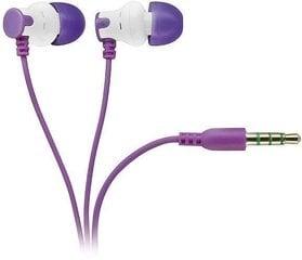 Vivanco austiņas ar mikrofonu HS 100 PU, violetas (31432) cena un informācija | Austiņas | 220.lv