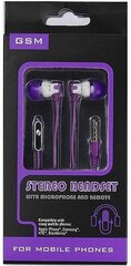 Vivanco наушники + микрофон HS 100 PU, фиолетовый (31432) цена и информация | Наушники | 220.lv