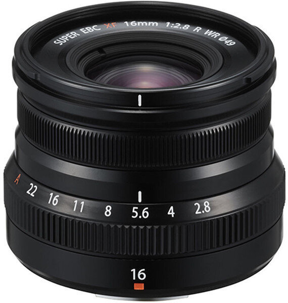 Fujifilm XF 16mm f/2.8 R WR lens, black цена и информация | Objektīvi | 220.lv