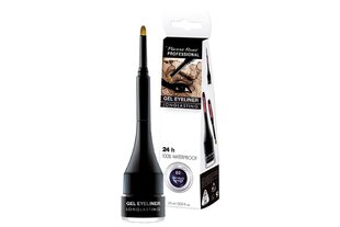 Pierre Rene Gel Eyeliner acu laineris 2.5 ml, 01 Carbon Black cena un informācija | Acu ēnas, skropstu tušas, zīmuļi, serumi | 220.lv