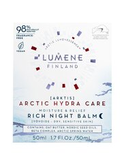 LUMENE Arctic Hydra mitrinošs nakts krēms 50 ml cena un informācija | Sejas krēmi | 220.lv