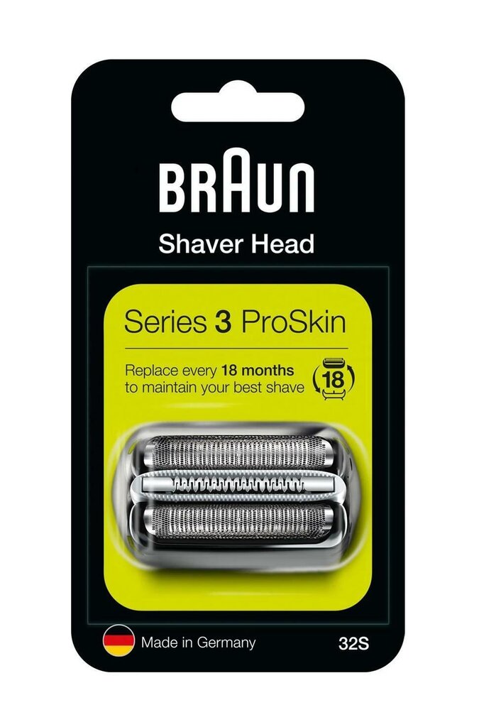 Braun 32S Series3 цена и информация | Piederumi sadzīves tehnikai skaistumam | 220.lv