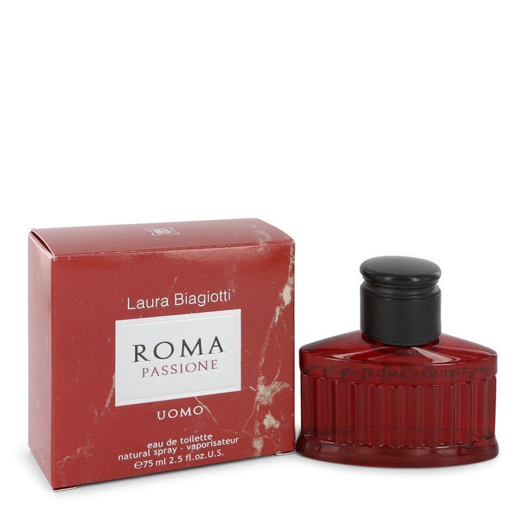 Laura Biagiotti Roma Passione Uomo EDT vīriešiem 75 ml cena un informācija | Vīriešu smaržas | 220.lv